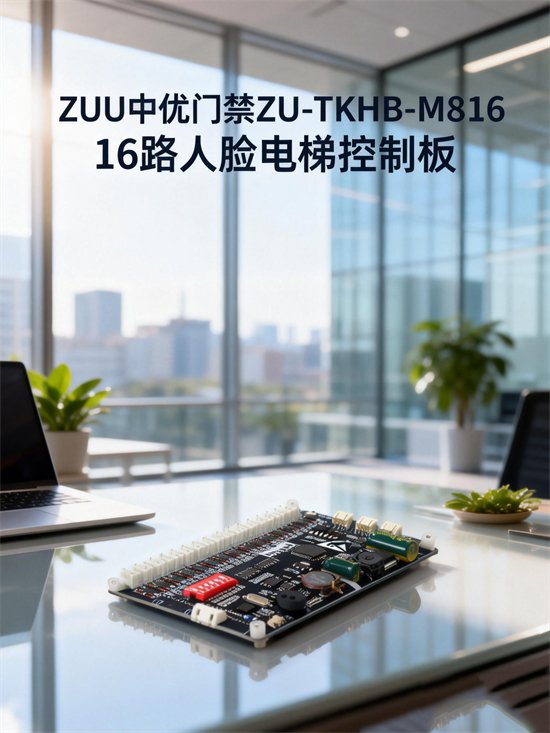 ZU-TKHB-M816 人脸梯控主控板 · 人脸梯控核心板 · 16 层刷脸乘梯控制板｜ZUU中优云联