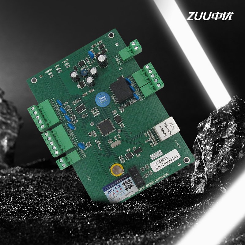 ZU-5801T单门门禁控制板 · TCP/IP智能门禁控制器｜ZUU中优云联