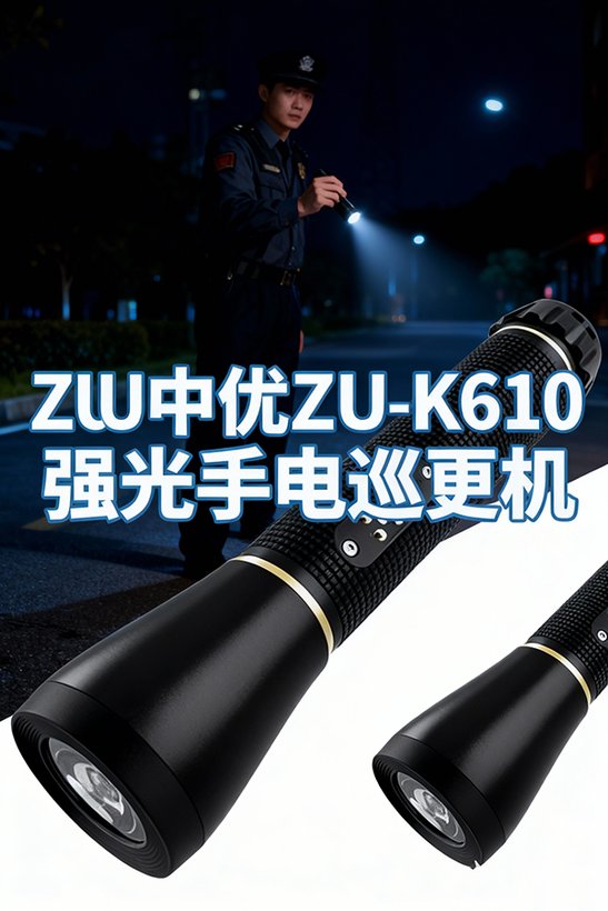 ZU-K610 强光手电巡更机｜ZUU中优云联