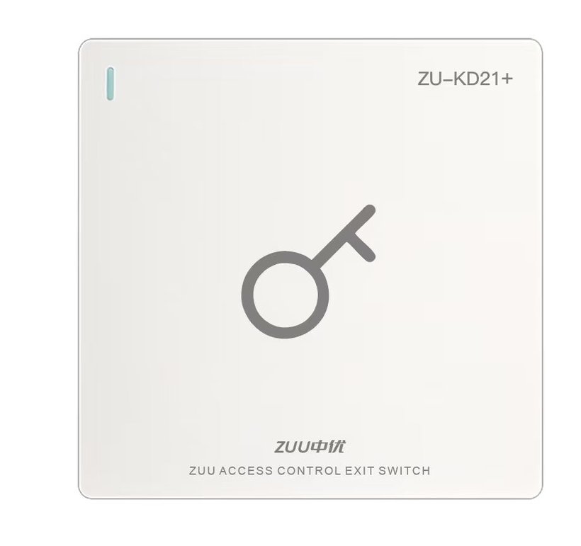 ZU-KD21+ ZU-KD21 + 三线出门开关 · 86 型自复位门禁出门按钮｜ZUU中优云联
