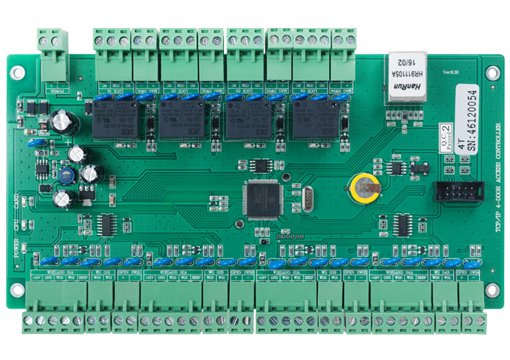 ZU-5804T 四门门禁控制板 · TCP/IP 智能多门控制器｜ZUU中优云联