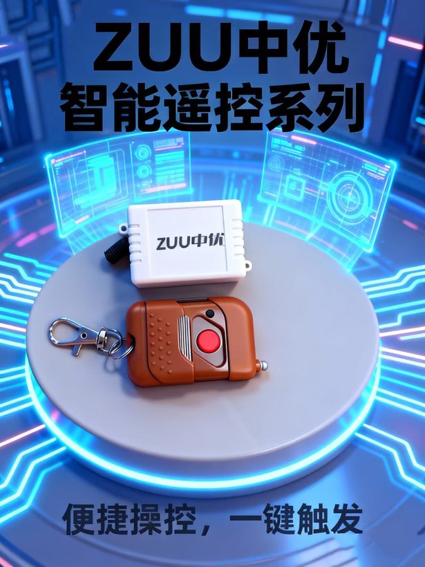 ZU-3151 315MHz门禁遥控器 · 315频率道闸遥控配件｜ZUU中优云联