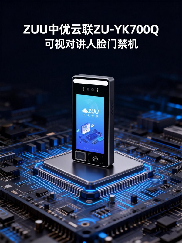 ZU-YK700Q 7 寸可视对讲人脸门禁机｜ZUU中优云联